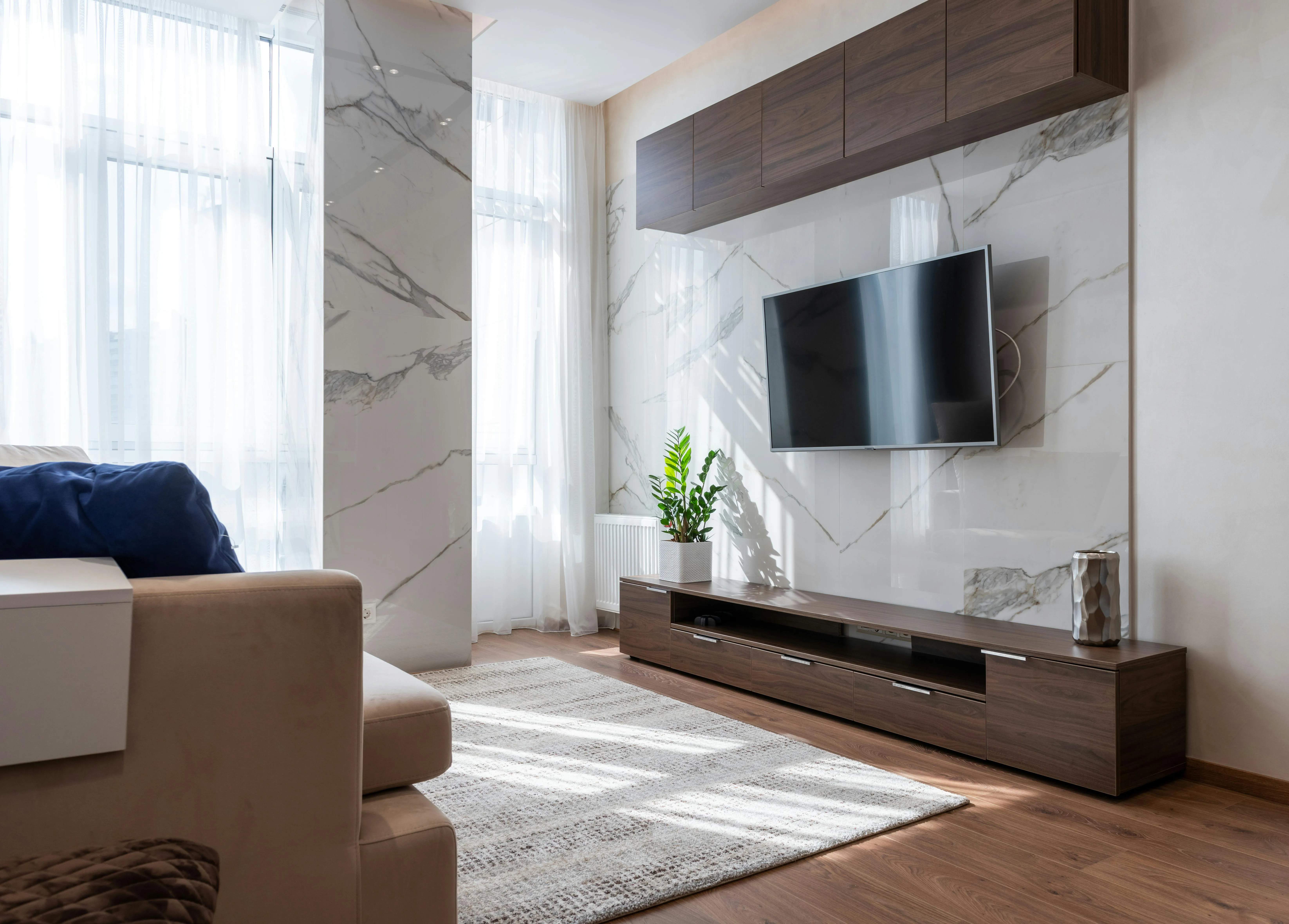 Wall-Mounted TV Unit by FurnoSpace™