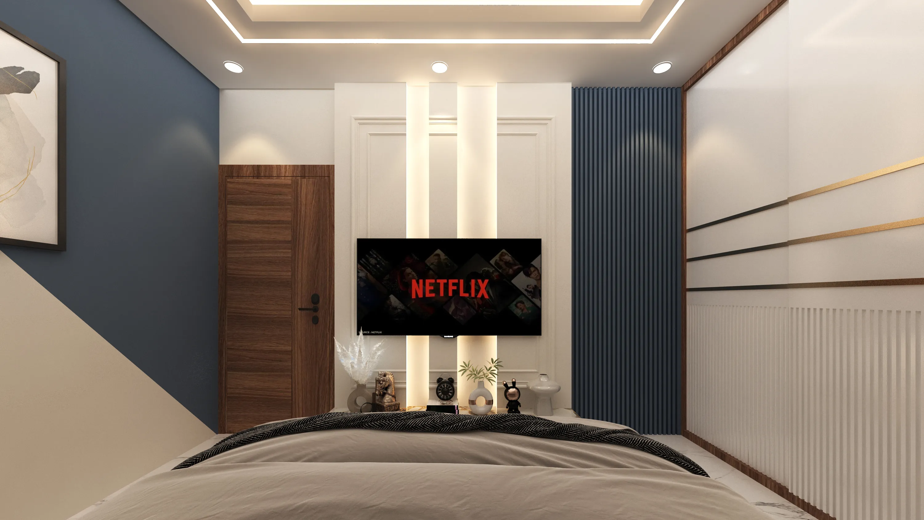 Custom wardrobe bedroom solution