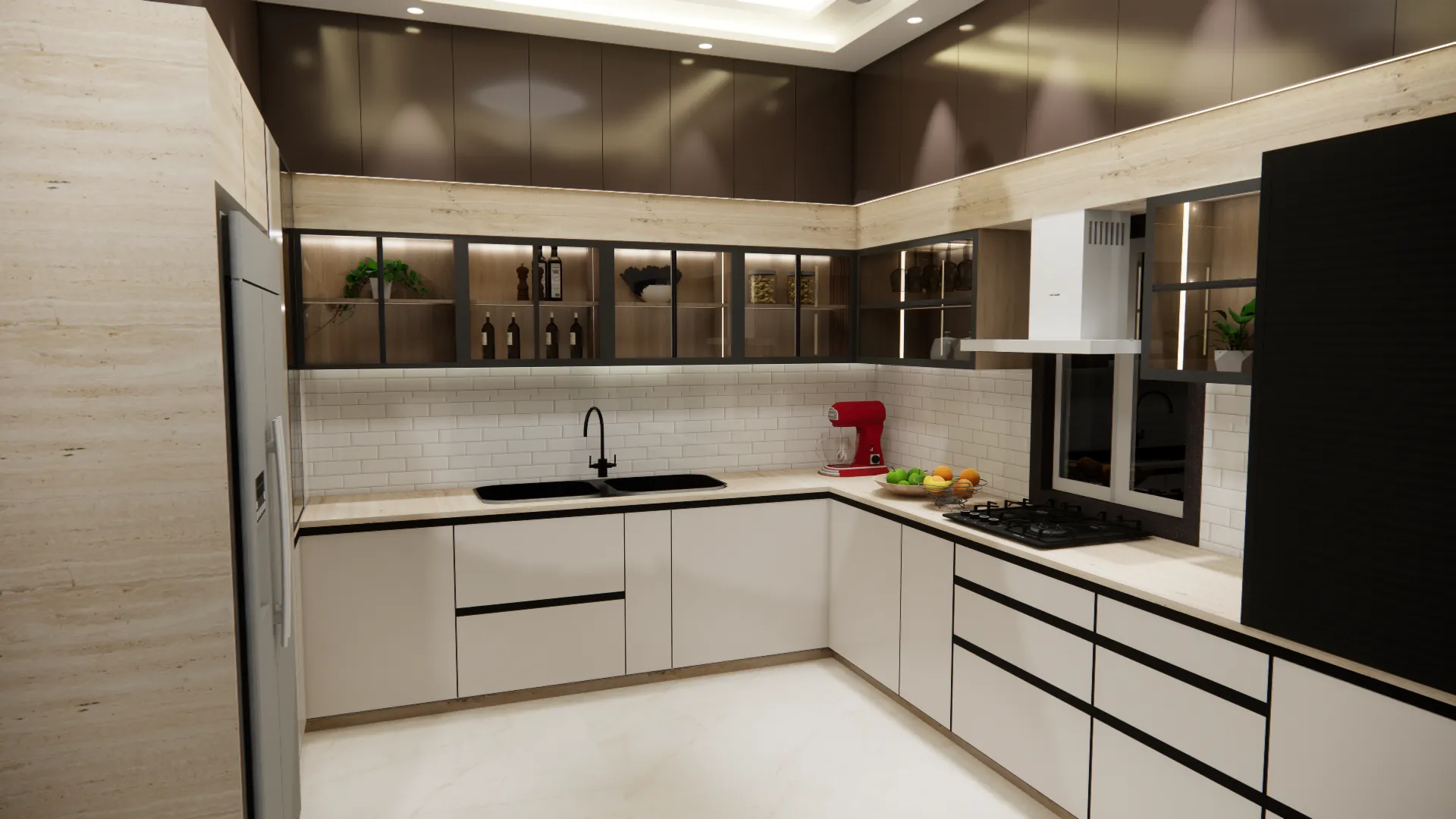 u-shaped-kitchen